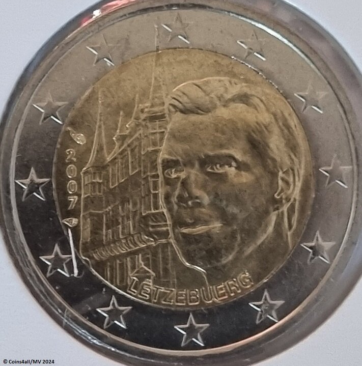 Luxemburg 2 Euro 2007 