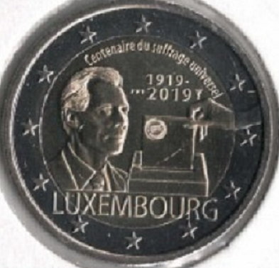 Luxemburg 2 Euro 2019 