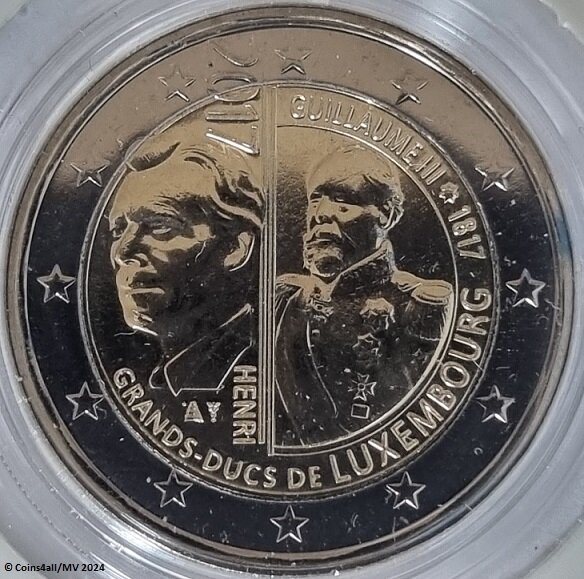 Luxemburg 2 Euro 2017 