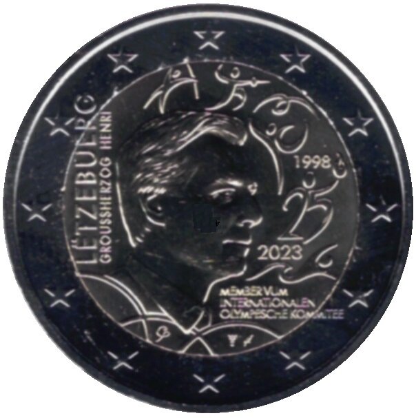 Luxemburg 2 Euro 2023 