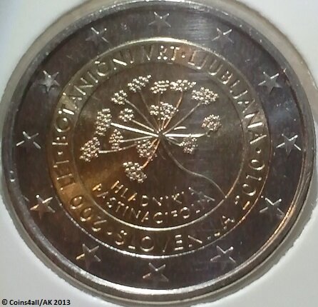 Slovenië 2 euro 2010 