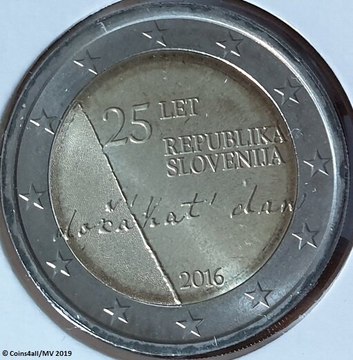 Slovenië 2 euro 2016 