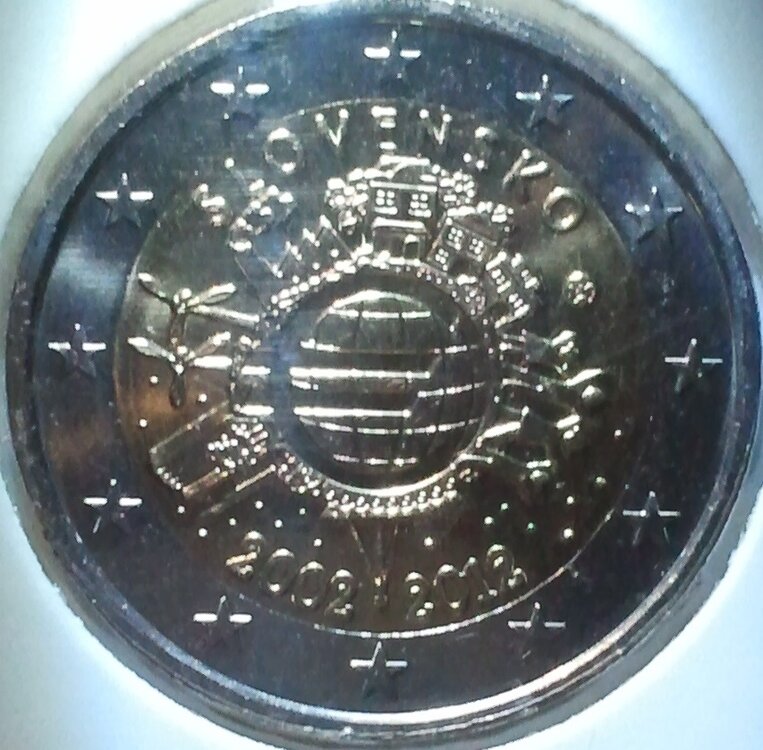 Slowakije 2 euro 2012 