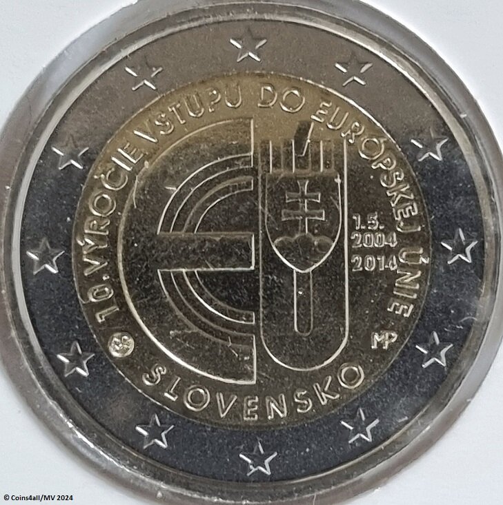 Slowakije 2 euro 2014 