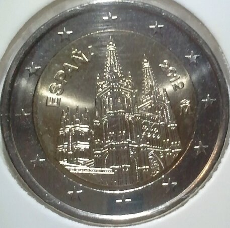 Spanje 2 euro 2012 