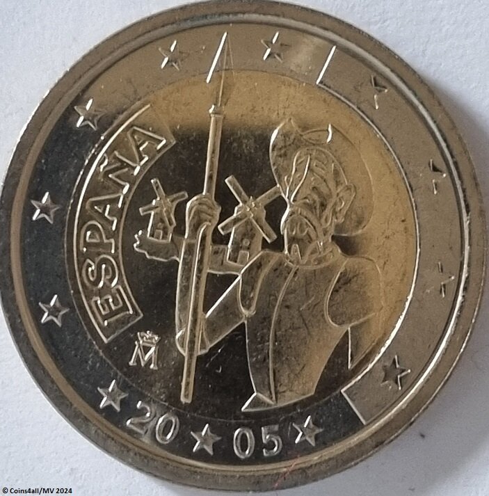 Spanje 2 euro 2005 