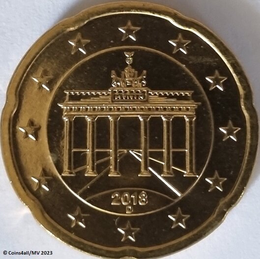 Duitsland 20 Eurocent D = München