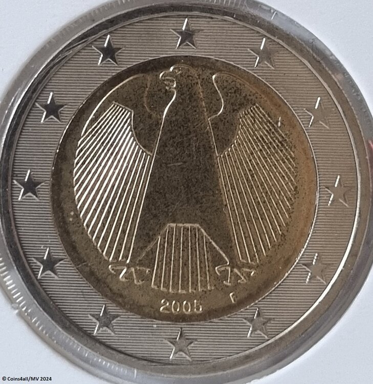 Duitsland 2 Euro F = Stuttgart