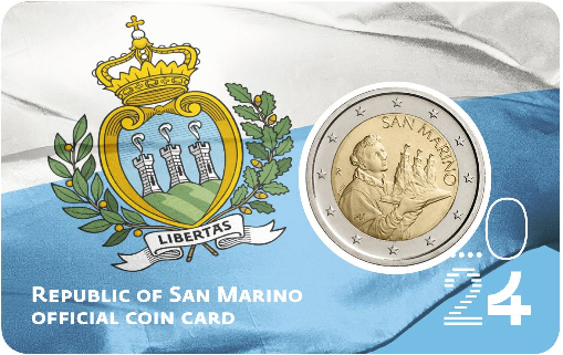 San Marino coincard 2024 