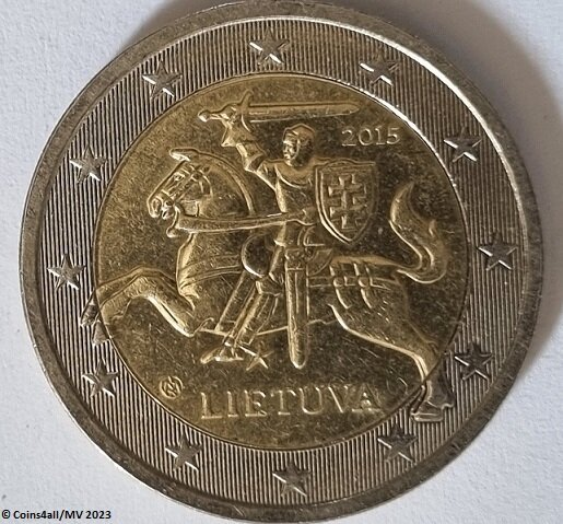 Litouwen 2 Euro Jaartal te selecteren