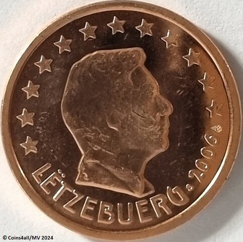 Luxemburg 5 Cent Jaartal te selecteren