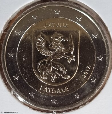 Letland 2 euro 2017 