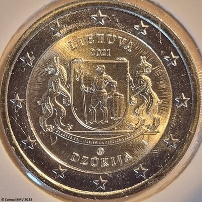 Litouwen 2 euro 2021 