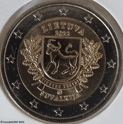 Litouwen 2 euro 2022 