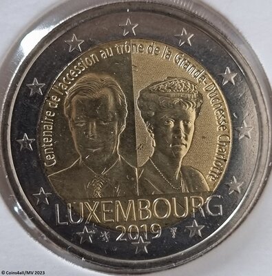 Luxemburg 2 Euro 2019 