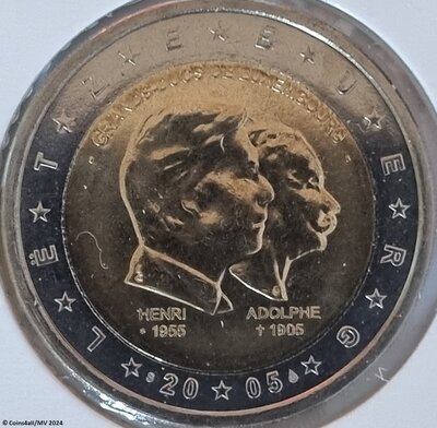 Luxemburg 2 Euro 2005 