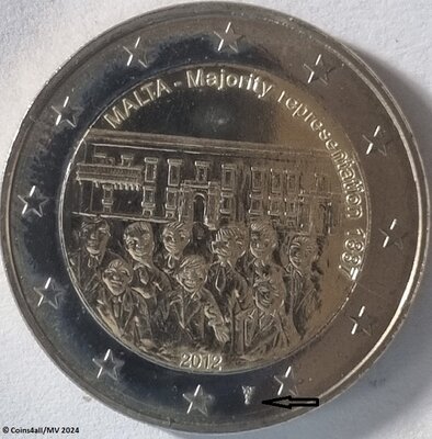 Malta 2 Euro 2012 