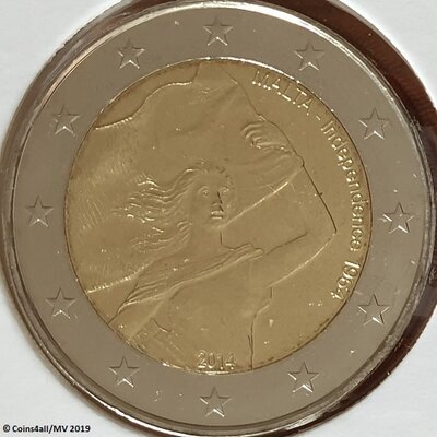 Malta 2 Euro 2014 