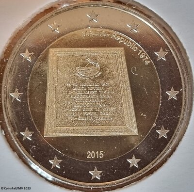 Malta 2 Euro 2015 