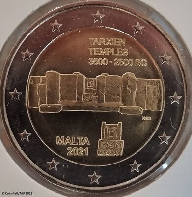 Malta 2 Euro 2021 