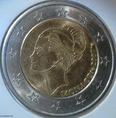 Monaco 2 euro 2007 