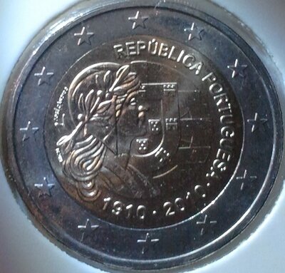 Portugal 2 euro 2010 