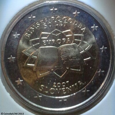 Slovenië 2 euro 2007 