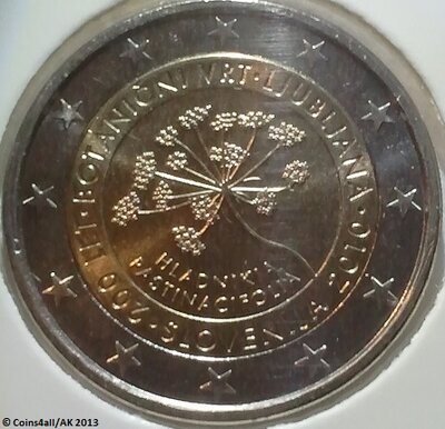 Slovenië 2 euro 2010 