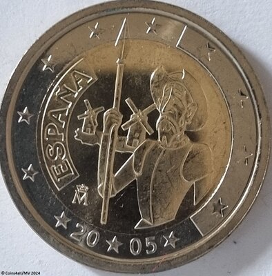 Spanje 2 euro 2005 