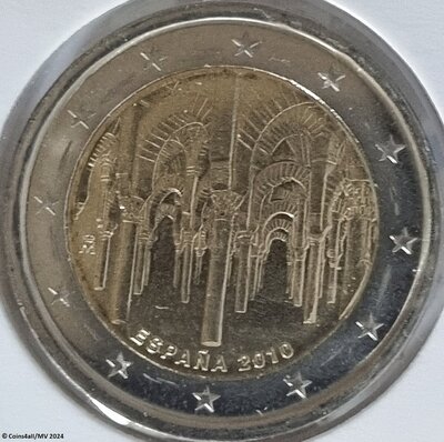 Spanje 2 euro 2010 