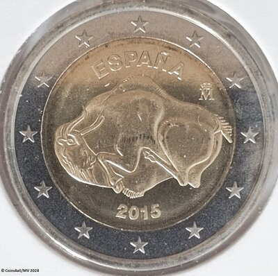 Spanje 2 euro 2015 