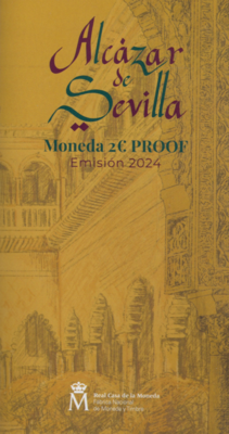 Spanje 2 euro 2024 “Kathedraal van Sevilla, Koninklijk Alcázar en Archivo de Indias