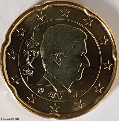 België 20 Cent Jaartal te selecteren Filip