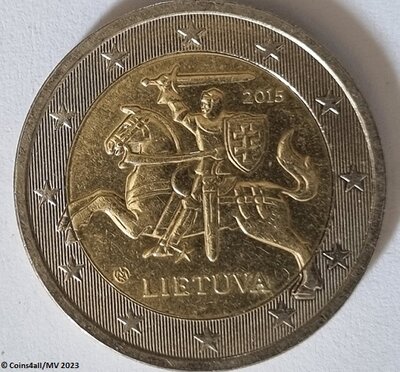 Litouwen 2 Euro Jaartal te selecteren