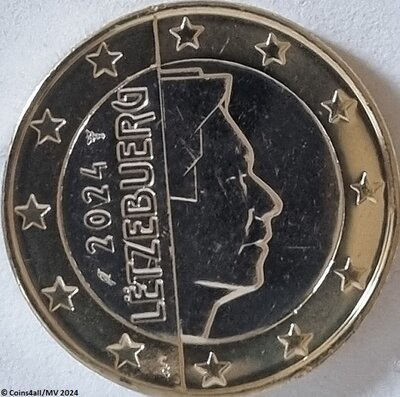 Luxemburg 1 Euro Jaartal te selecteren