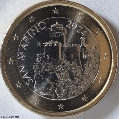 San Marino 1 euro Jaartal selecteren