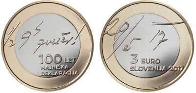 Slovenië 3 Euro 2017 