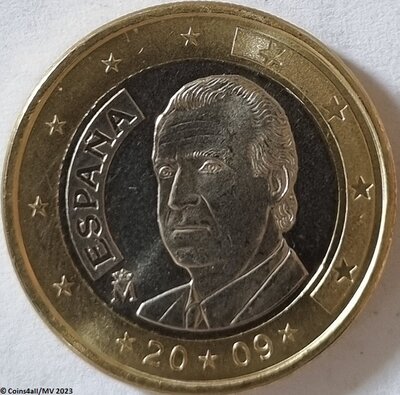 Spanje 1 euro Jaartal selecteren Juan Carlos I