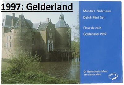 Nederland jaarset in boekvorm 1997 Fdc, 