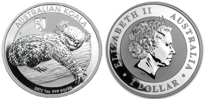 Australië 1 Dollar 2012, 