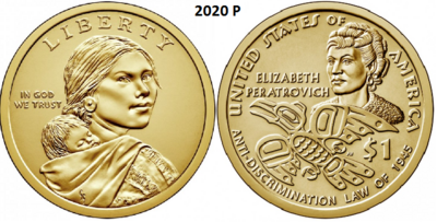 1 Dollar 2020, P, Keuze kwaliteit