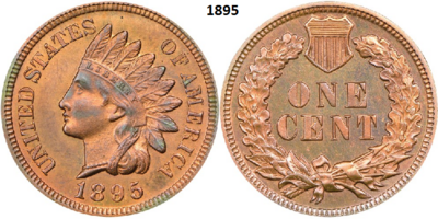 1 Cent 1895, Keuze kwaliteit