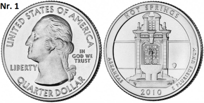 25 Cent 2010, Hot Springs National Park Arkansas