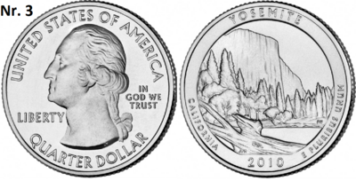 25 Cent 2010, Yosemite National Park California