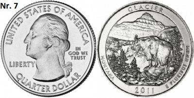 25 Cent 2011, Glacier National Park, Montana