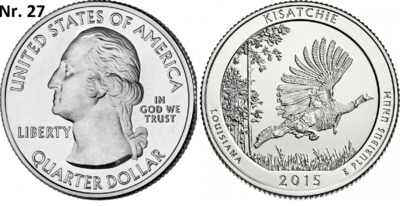 25 Cent 2015, Kisatchie National Forest, Louisiana