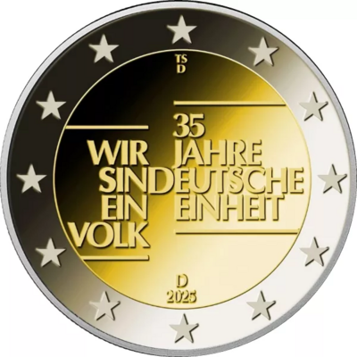 25  September 2025: Duitsland 2 Euro 2025 