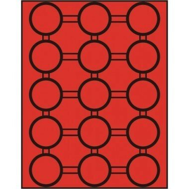 Muntenbox standaard voor 15 capsules van 50 mm Ø.